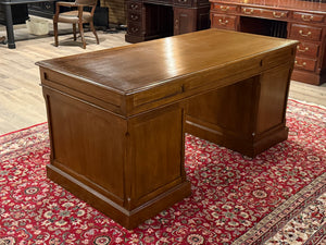 Vintage bureau, klassiek Engels bureau, Eichholtz, eikenhout, 662