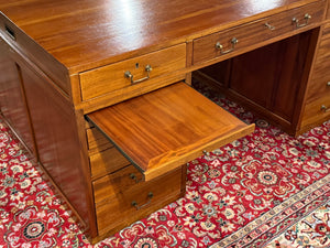 Vintage bureau, partnerdesk, mahoniehout, 674