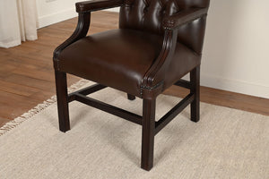 Stuhl 3 Rattan/braun