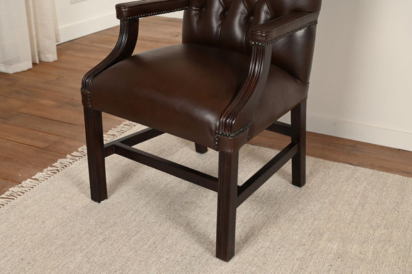 Stuhl 3 Rattan/braun