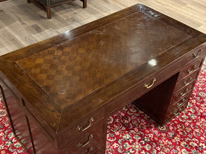 Bureau vintage, bureau anglais classique, acajou, 644