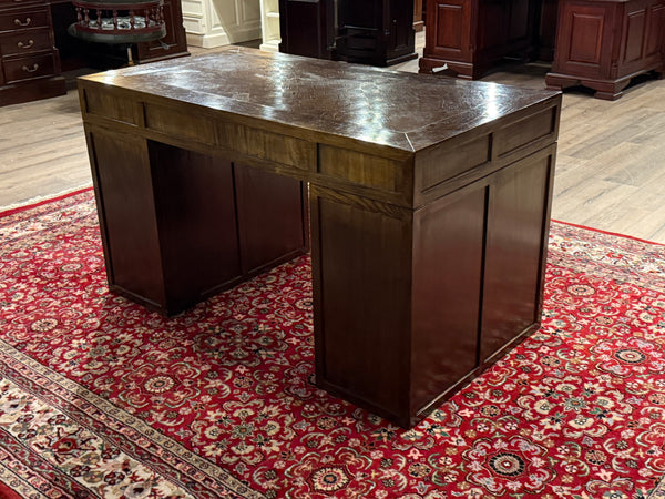 Bureau vintage, bureau anglais classique, acajou, 644