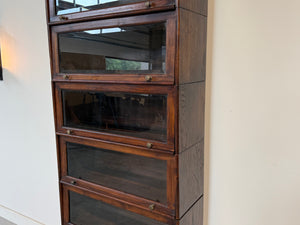 Vintage kast, globe wernicke, massief mahoniehout
