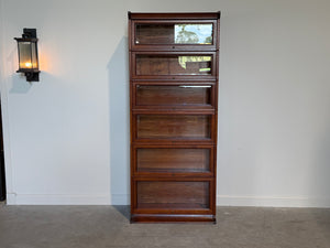 Vintage boekenkast, globe wernicke, mahoniehout
