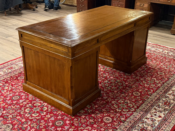 Vintage bureau, klassiek Engels bureau, Eichholtz, eikenhout, 625