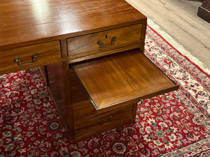 Vintage bureau, partnerdesk, mahoniehout, 674