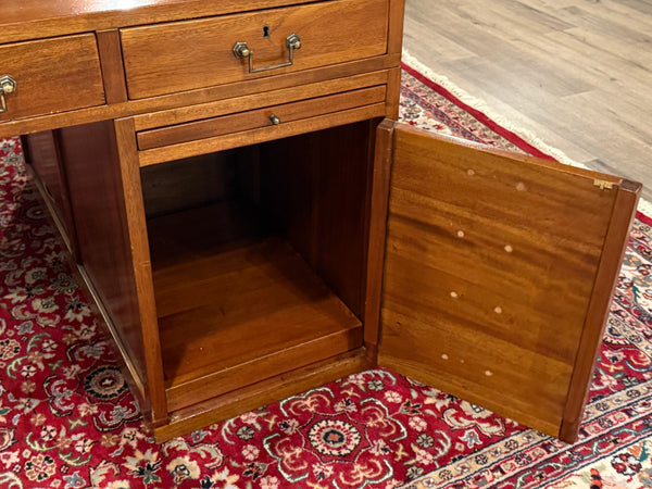 Vintage bureau, partnerdesk, mahoniehout, 674