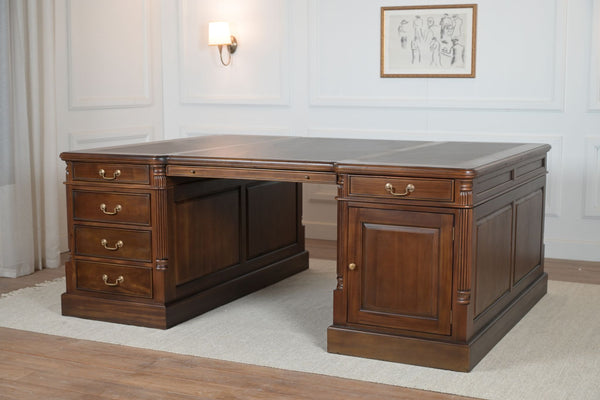 Pillar 200x150 walnoot (partnerdesk)