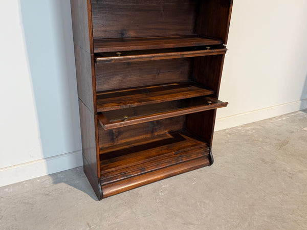 Vintage kast, globe wernicke, massief mahoniehout