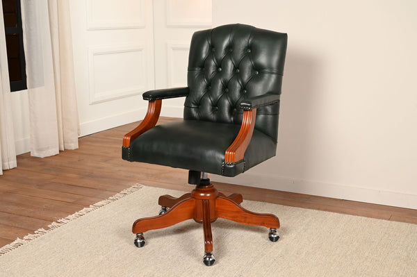 Chair 1 walnut green