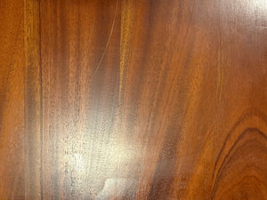 Vintage bureau, klassiek Engels bureau, mahoniehout, 580