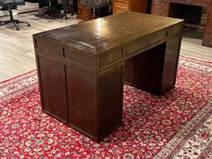 Bureau vintage, bureau anglais classique, acajou, 644