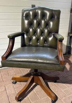 Vintage stoel groen