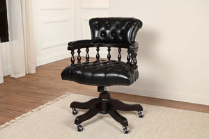 Chair 2 Rattan/black