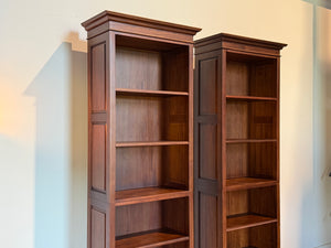 Set van boekenkast, mahoniehout