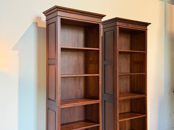 Set van boekenkast, mahoniehout