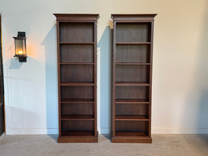Set van boekenkast, mahoniehout