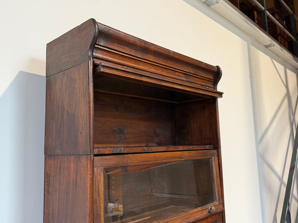 Vintage kast, globe wernicke, massief mahoniehout
