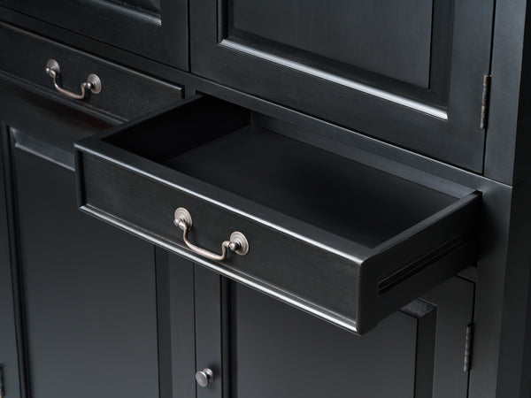 Boekenkast Gesloten Zwart