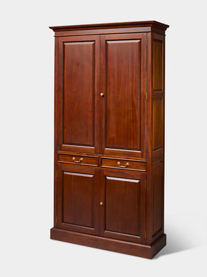 Geschlossener Bücherschrank Amber