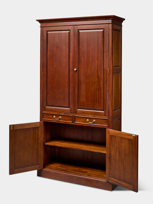 Geschlossener Bücherschrank Amber