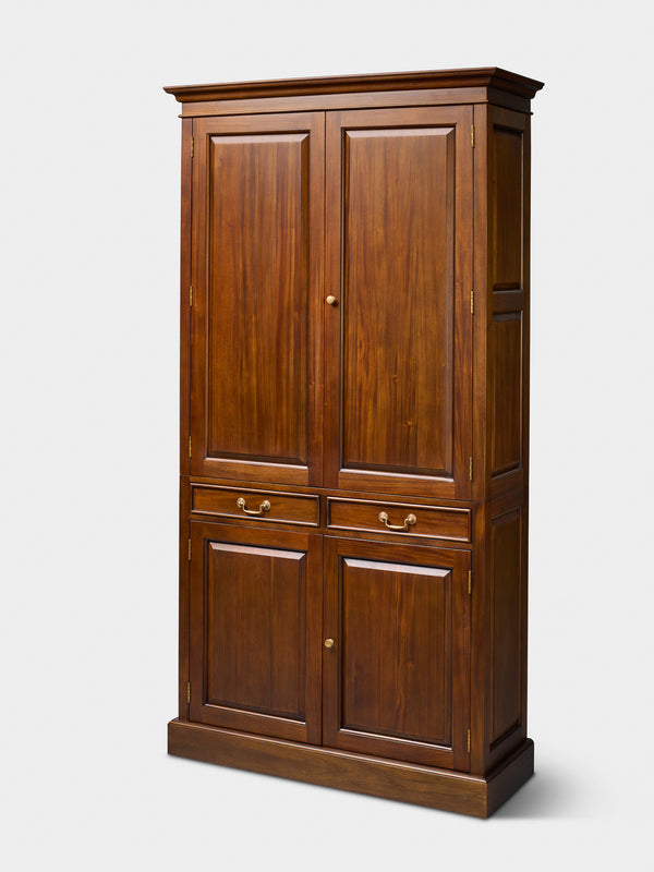 boekenkast Gesloten Walnoot