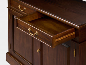 Dressoir smal Walnoot