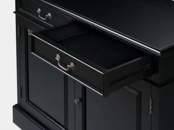 Dressoir smal Zwart