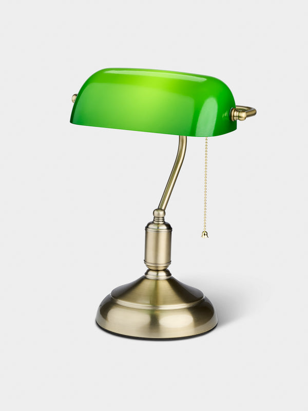 Klassische Schreibtischlampe Grün