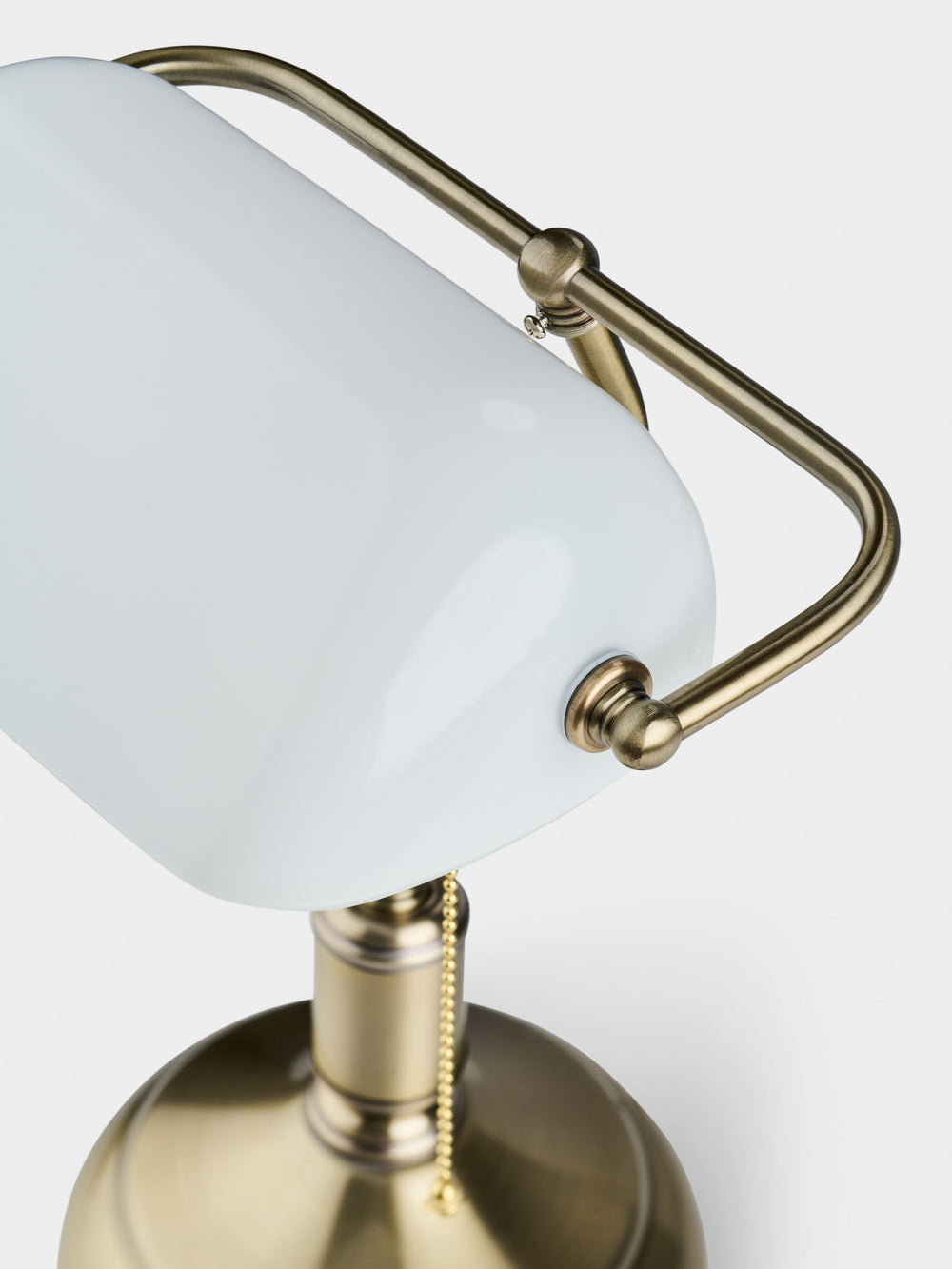 Lampe de bureau classique blanche