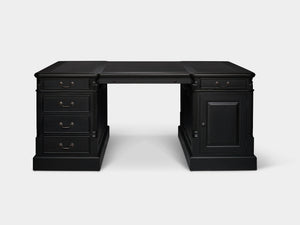 Pillar 180x120 zwart (Partnerdesk)