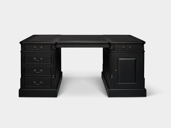 Pillar 180x120 zwart (Partnerdesk)