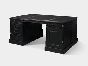 Pillar 180x120 zwart (Partnerdesk)
