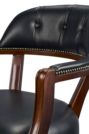 Client Chair Zwart - Chesterfield