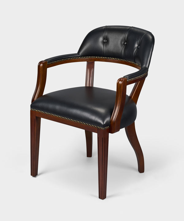 Client Chair Zwart - Chesterfield