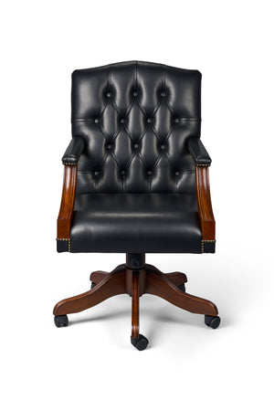 Gainsborough Chair Zwart - Chesterfield