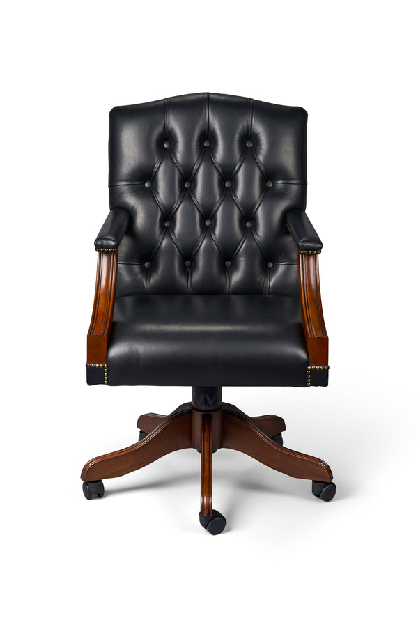 Gainsborough Chair Zwart - Chesterfield