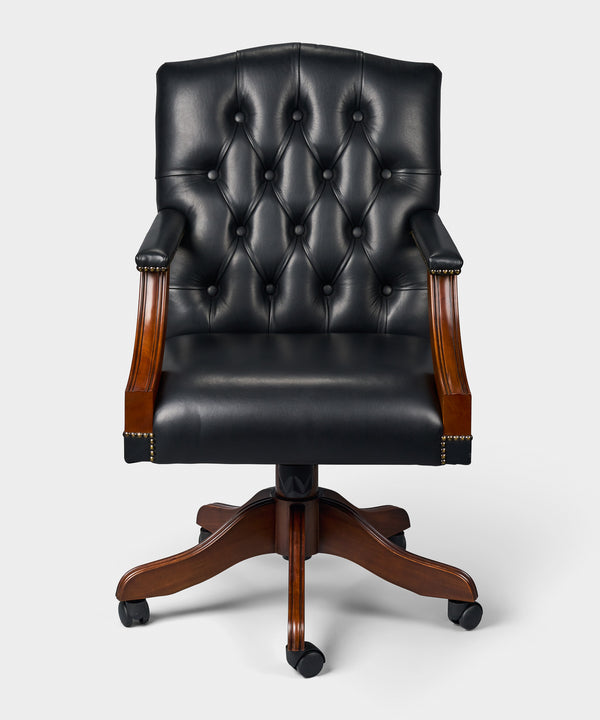 Gainsborough Chair Zwart - Chesterfield