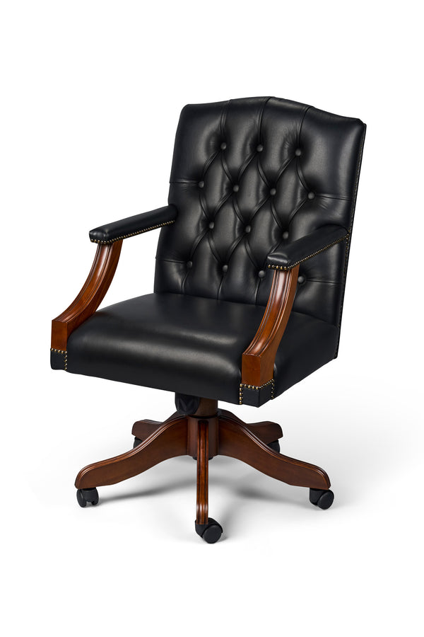 Gainsborough Chair Zwart - Chesterfield