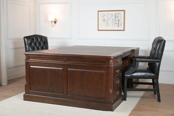 Pillar 200x150 walnoot (partnerdesk)