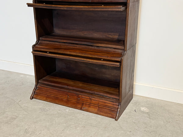 Vintage kast, globe wernicke, massief mahoniehout