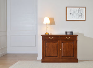 Dressoir smal Amber Gouden grepen