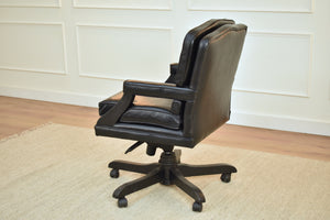 Schwarzer Bürostuhl Classic