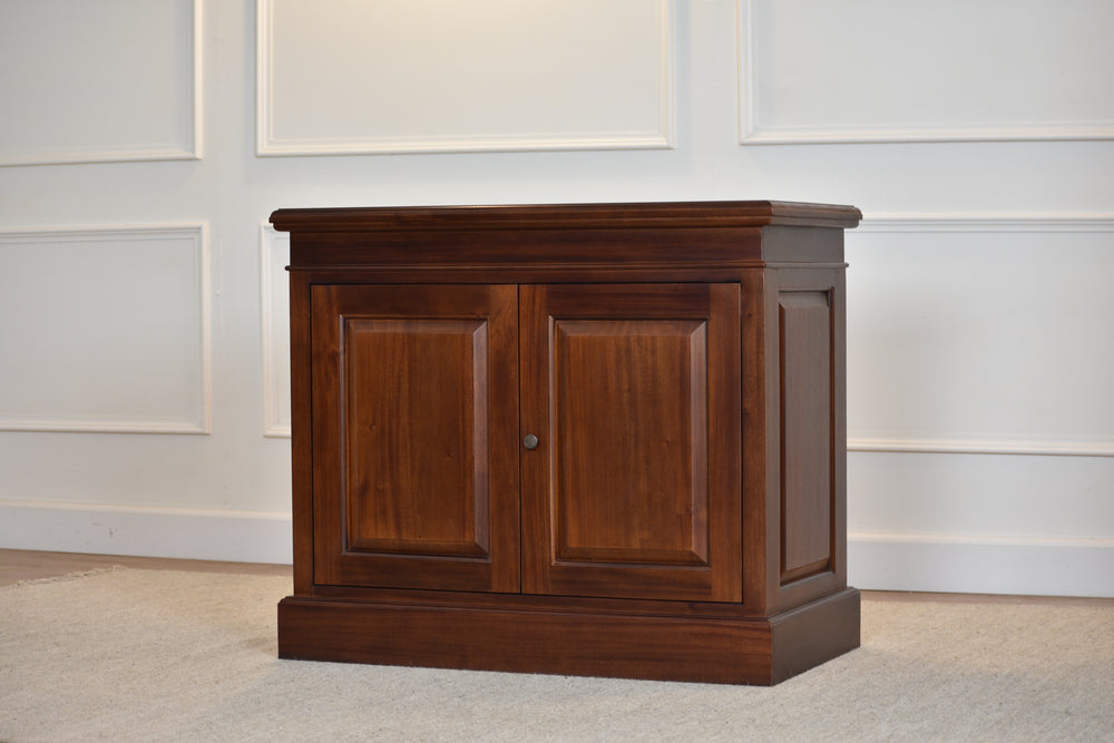 Sidetable gesloten Mahonie Messing grepen