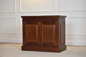 Sidetable gesloten Mahonie Messing grepen