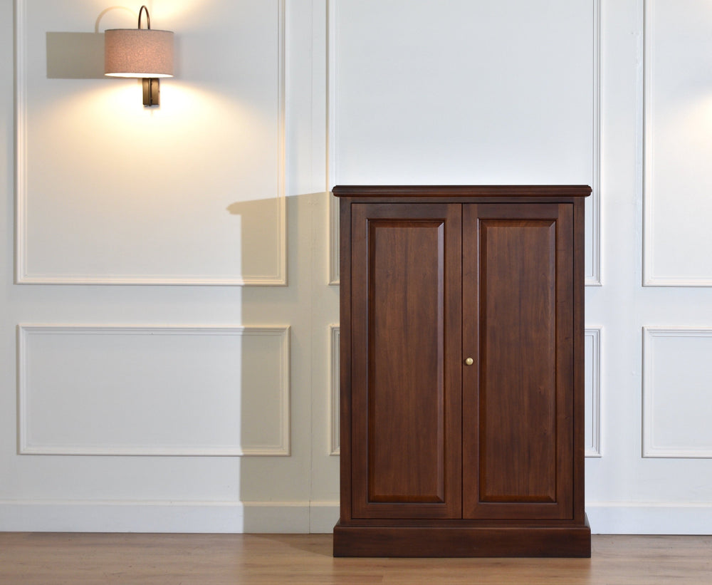 Small Bookcase Closed Mahogany