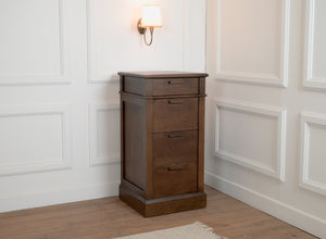 Ladenkast Eiken Donker