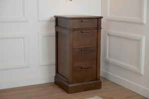 Ladenkast Eiken Donker