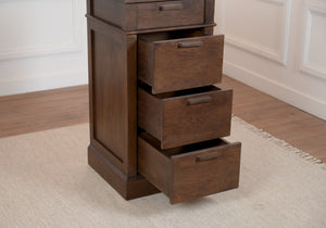 Ladenkast Eiken Donker