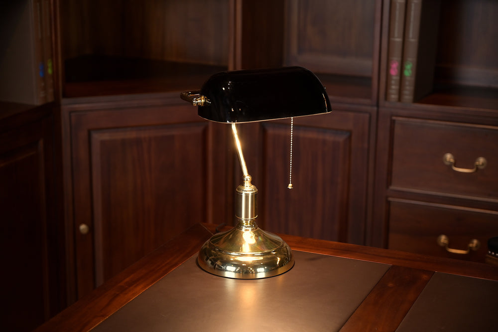 Klassieke Bureaulamp Zwart